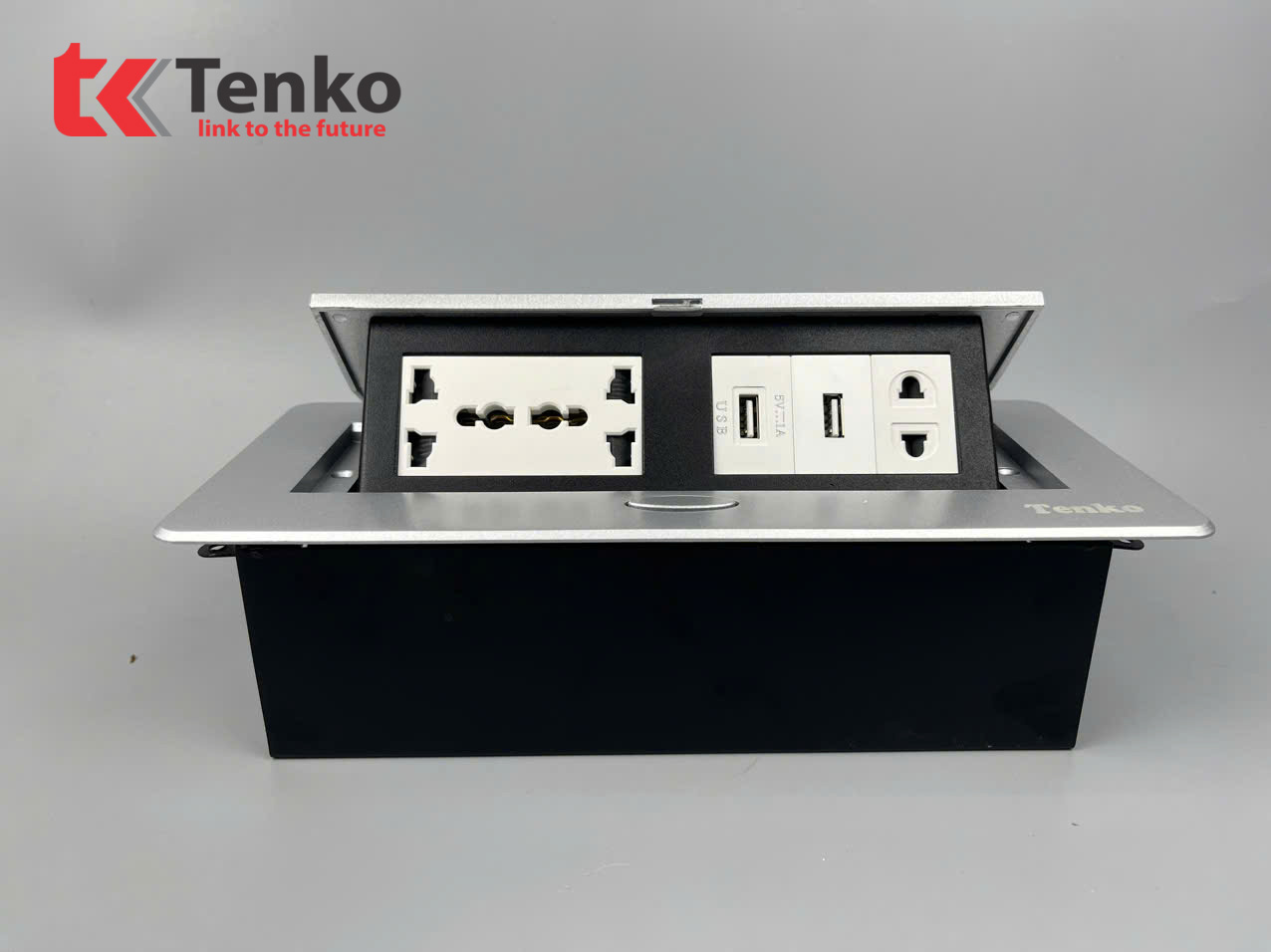 Hộp Ổ Cắm Điện &Acirc;m B&agrave;n Họp TK-AS06DN-06